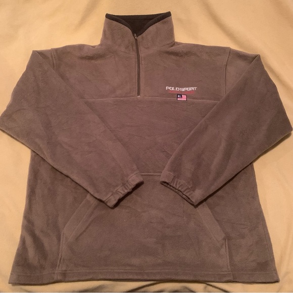 🔥Polo Sport 1/4 zip fleece,large🔥 - Picture 1 of 5